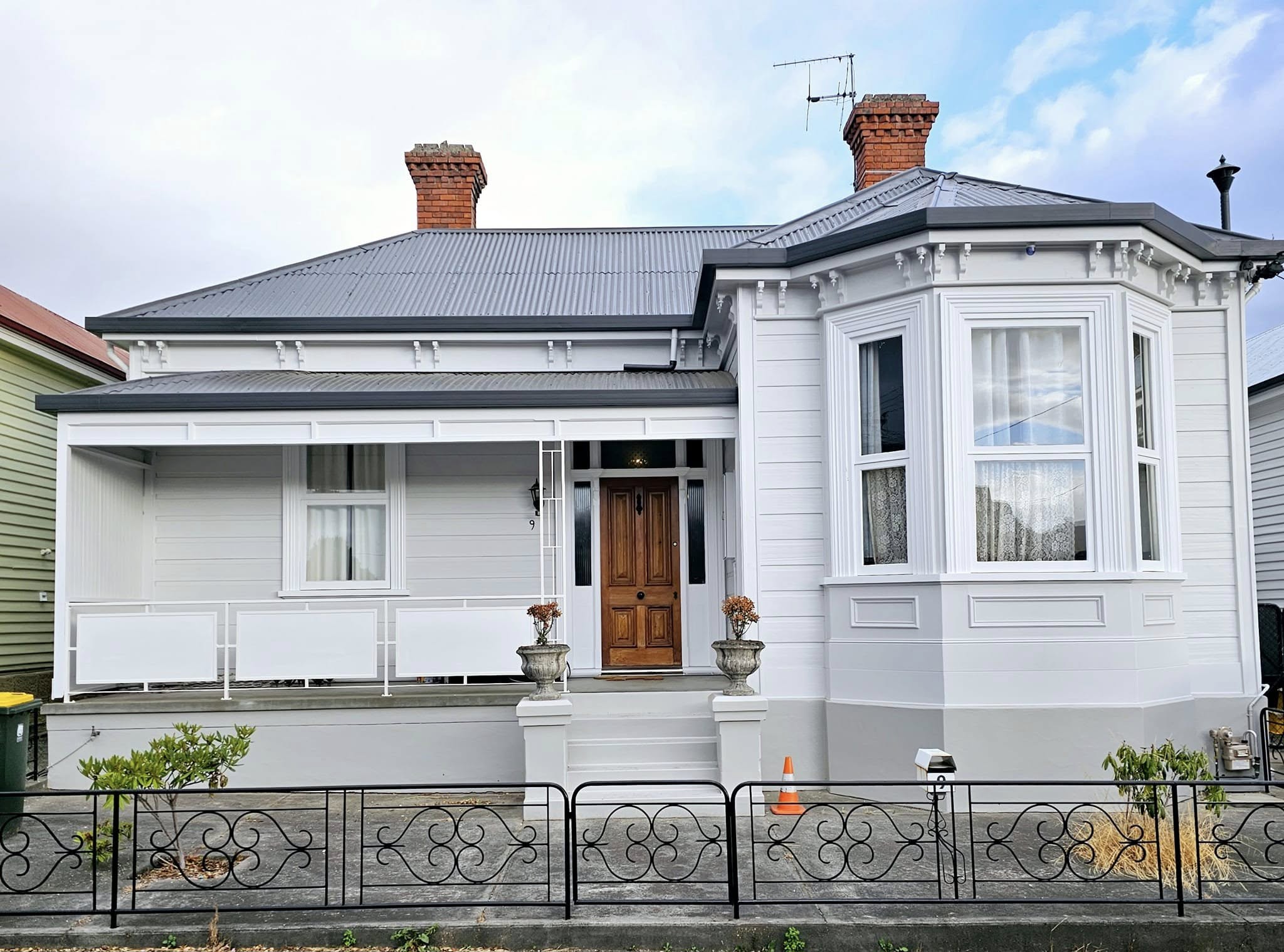 finished weatherboard house hobart
